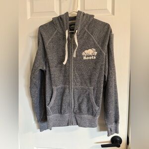 Roots Salt and Pepper Zip Up